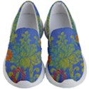 Paint Concrete Old Rough Textured Kids  Lightweight Slip Ons View1