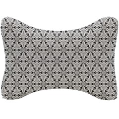 Ornamental Checkerboard Seat Head Rest Cushion