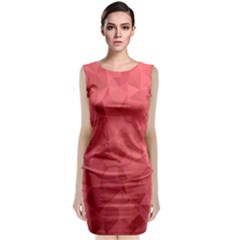 Triangle Background Abstract Sleeveless Velvet Midi Dress by Mariart