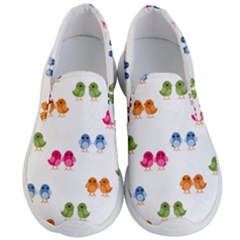 Pattern Birds Cute Men s Lightweight Slip Ons