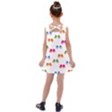 Pattern Birds Cute Kids  Cross Back Dress View2