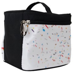 Ribbon Polka Make Up Travel Bag (big)