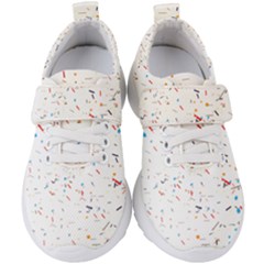 Ribbon Polka Kids  Velcro Strap Shoes