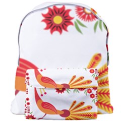 Peacock Pattern Giant Full Print Backpack