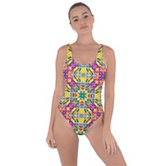 Triangle Mosaic Pattern Repeating Bring Sexy Back Swimsuit by Mariart