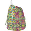 Triangle Mosaic Pattern Repeating Foldable Lightweight Backpack View3