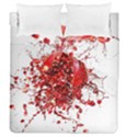 Red Pomegranate Fried Fruit Juice Duvet Cover Double Side (Queen Size) View2