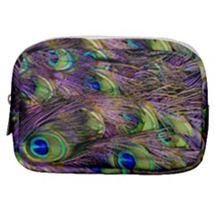 Peacock Feathers Make Up Pouch (small)