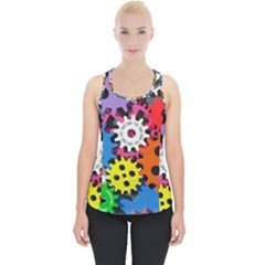 The Gears Are Turning Piece Up Tank Top by WensdaiAmbrose