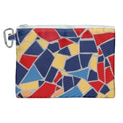 Pattern Tile Wall Background Canvas Cosmetic Bag (xl)