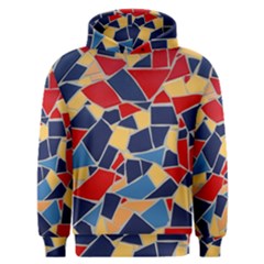 Pattern Tile Wall Background Men s Overhead Hoodie