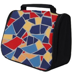 Pattern Tile Wall Background Full Print Travel Pouch (big)