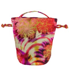 Fractal Mandelbrot Art Wallpaper Drawstring Bucket Bag