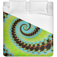 Fractal Julia Mandelbrot Art Duvet Cover (king Size) by Pakrebo