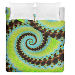 Fractal Julia Mandelbrot Art Duvet Cover Double Side (queen Size) by Pakrebo