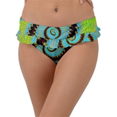 Fractal Julia Mandelbrot Art Frill Bikini Bottom