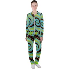 Fractal Julia Mandelbrot Art Casual Jacket And Pants Set