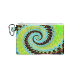 Fractal Julia Mandelbrot Art Canvas Cosmetic Bag (small)