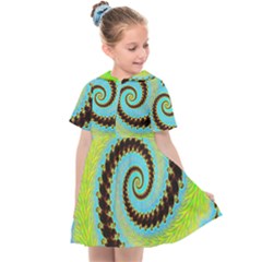 Fractal Julia Mandelbrot Art Kids  Sailor Dress