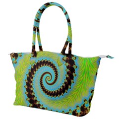 Fractal Julia Mandelbrot Art Canvas Shoulder Bag by Pakrebo