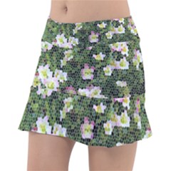 Mosaic Structure Pattern Background Tennis Skirt