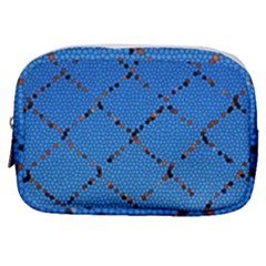 Pattern Structure Background Blue Make Up Pouch (small)