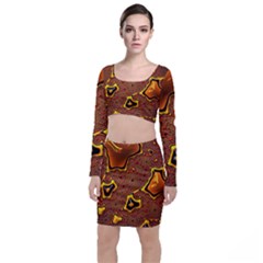 Fractal Julia Mandelbrot Art Top And Skirt Sets