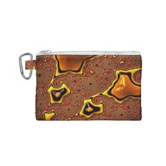 Fractal Julia Mandelbrot Art Canvas Cosmetic Bag (small)