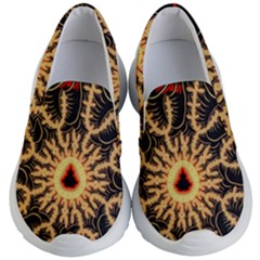 Fractal Julia Mandelbrot Art Kids  Lightweight Slip Ons