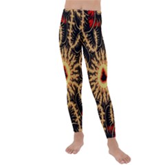 Fractal Julia Mandelbrot Art Kids  Lightweight Velour Leggings