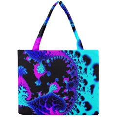 Fractal Pattern Spiral Abstract Mini Tote Bag by Pakrebo