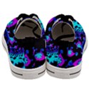 Fractal Pattern Spiral Abstract Men s Low Top Canvas Sneakers View4