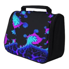 Fractal Pattern Spiral Abstract Full Print Travel Pouch (small)