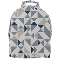 Geometric Triangle Modern Mosaic Mini Full Print Backpack