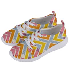 Line Pattern Cross Print Repeat Women s Lightweight Sports Shoes