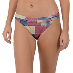 Model Mosaic Wallpaper Texture Band Bikini Bottom