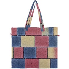 Model Mosaic Wallpaper Texture Canvas Travel Bag