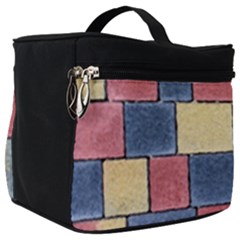 Model Mosaic Wallpaper Texture Make Up Travel Bag (big) by Pakrebo