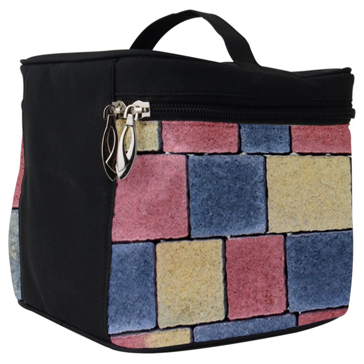 Model Mosaic Wallpaper Texture Make Up Travel Bag (Big)