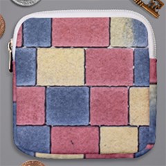 Model Mosaic Wallpaper Texture Mini Square Pouch