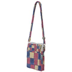 Model Mosaic Wallpaper Texture Multi Function Travel Bag