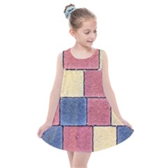 Model Mosaic Wallpaper Texture Kids  Summer Dress