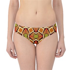 Geometry Shape Retro Trendy Symbol Hipster Bikini Bottoms by Pakrebo