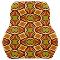 Geometry Shape Retro Trendy Symbol Car Seat Back Cushion 