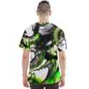 Fractal Green Trumpet Trump Men s Sports Mesh Tee View2