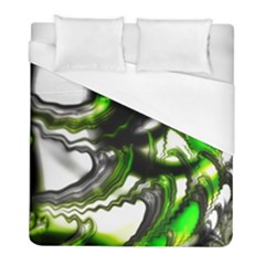 Fractal Green Trumpet Trump Duvet Cover (full/ Double Size)