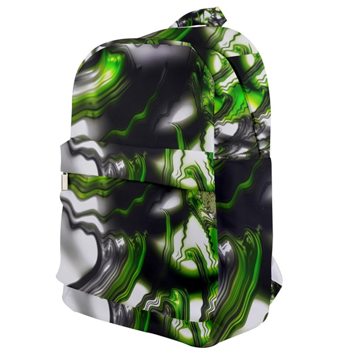 Fractal Green Trumpet Trump Classic Backpack