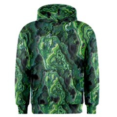 Green Pattern Background Abstract Men s Pullover Hoodie by Pakrebo