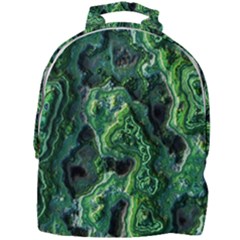 Green Pattern Background Abstract Mini Full Print Backpack