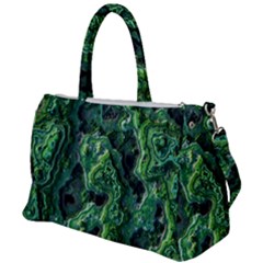 Green Pattern Background Abstract Duffel Travel Bag